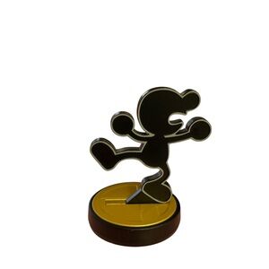 Black and Gold Mr. Game & Watch Figure